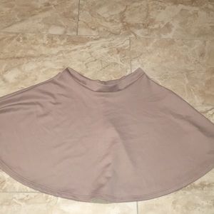Tan skater skirt